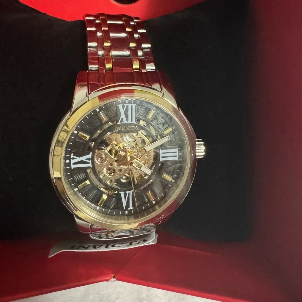 Invicta Objet D Art Automatic Men's Watch Skeleton Dial 41mm (69131)